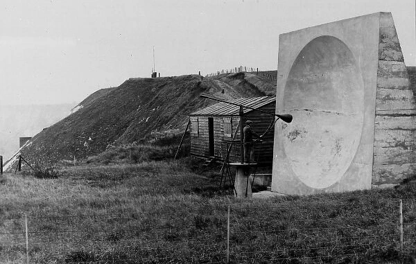 Abbotscliff sound mirror 1932