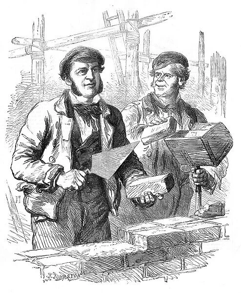 Bricklayers  /  Workmen  /  1856