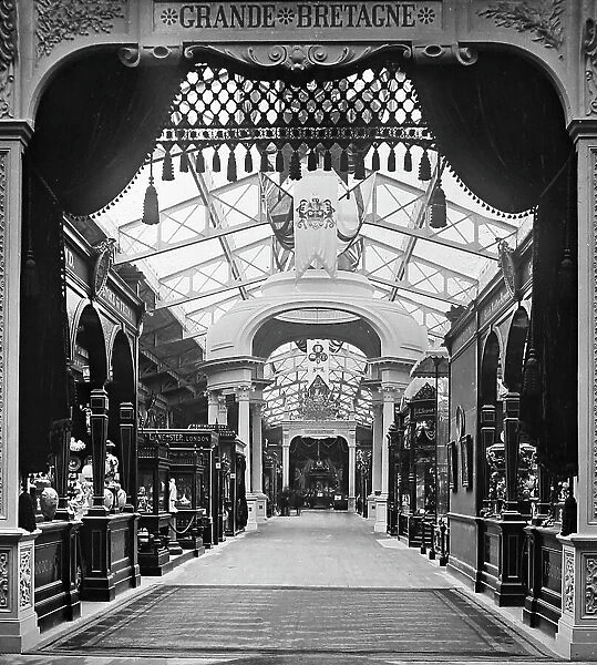 British Pavilion, 1899 Exposition Universelle, Paris, France