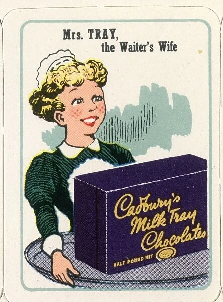 Cadburys Happy Families - Mrs Tray