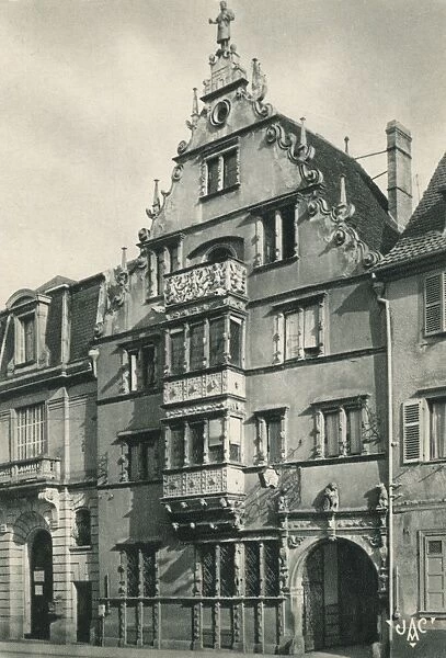 Colmar, France - La Maison des Tetes in the old town
