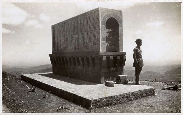 Ethiopia, East Africa - 1st Italo-Ethiopian War Memorial