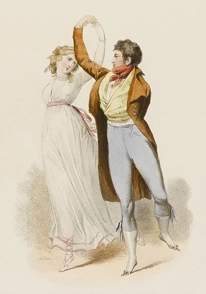 French Dancers 1798