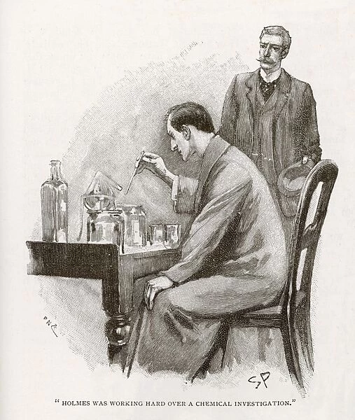 Holmes & Watson  /  In Lab