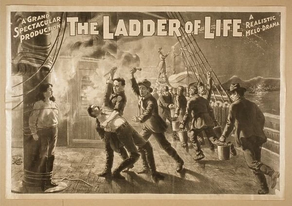 The ladder of life a grand spectacular production : a realis