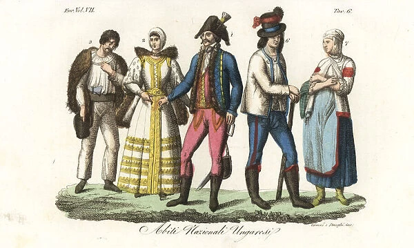 National costumes of the Hungarians, 18th century