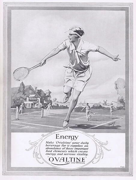 Ovaltine advert, 1927