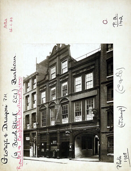 Photograph of George & Dragon PH, Barbican, London