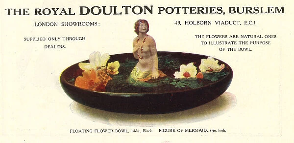 Royal Doulton Potteries, Floating Flower Bowl