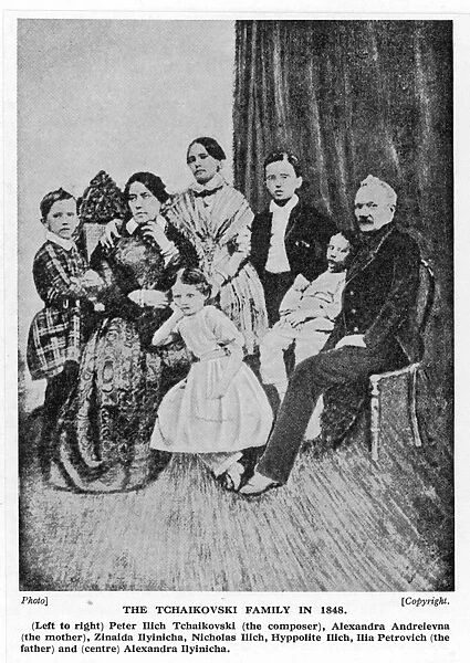 Tchaikovsky  /  Family 1848