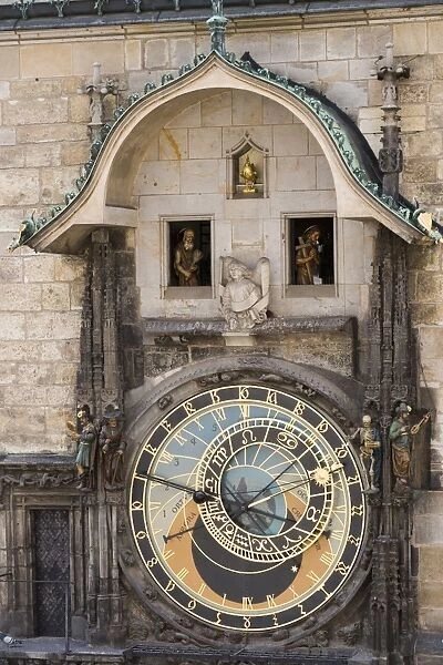 Town Hall Clock, Astronomical clock, Old Town Square, Old Town, Prague