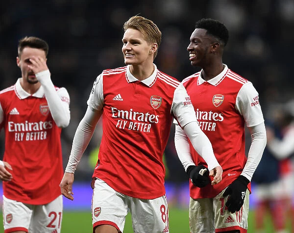 Martin Odegaard Scores Game-Winning Goal: Arsenal Triumphs Over Tottenham Hotspur in Premier League Clash