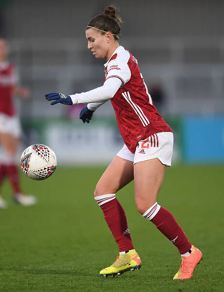 Steph Catley in Action: Arsenal Women vs Birmingham City Women, FA WSL 2020-21