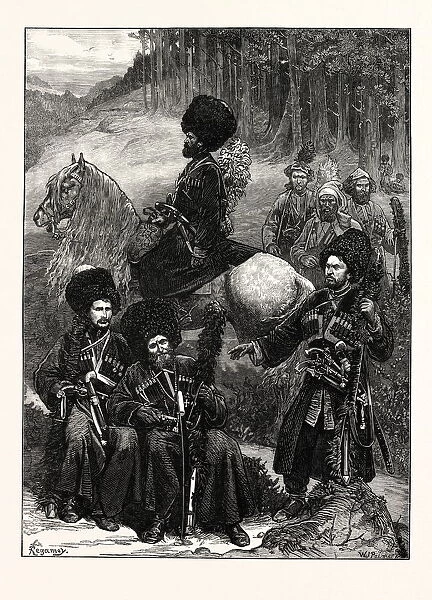 Natives of the Caucasus, North of Mingrelia, 1873