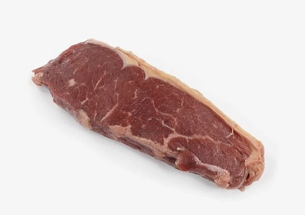 Raw Bison steak