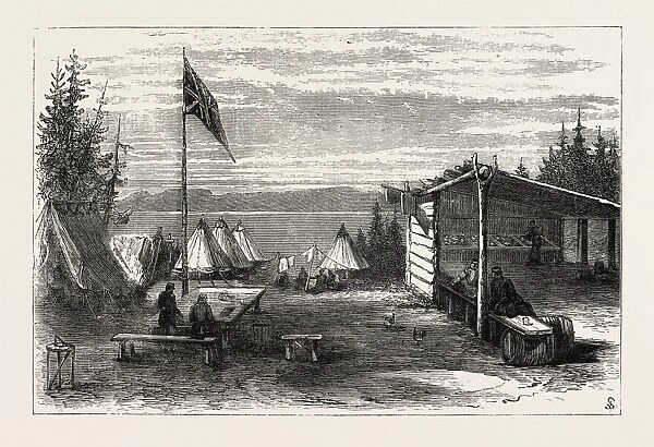 The Red River Expedition: Headquarters, Thunder Bay, 1870, Canada