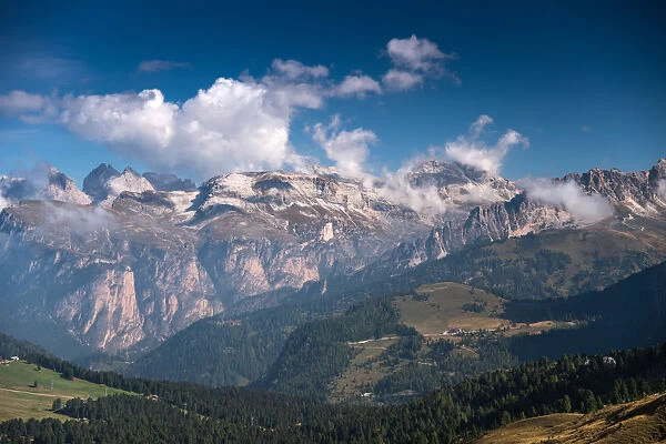 European alps in summer time south tyrol dolomites Italy landscape nature