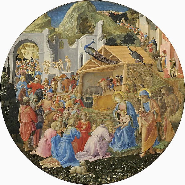 The Adoration of the Magi, c. 1440-60 (tempera on panel)