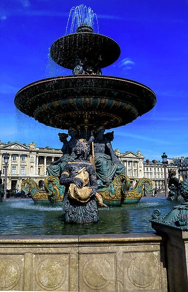 The Fountain of Rivers, Place de la Concorde, Paris (photo)