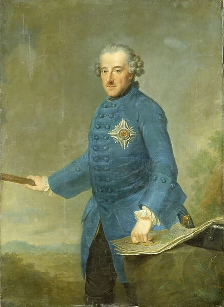 Frederick II the Great of Prussia, c. 1770 (oil on panel)