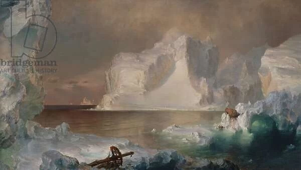 The Icebergs, 1861 (oil on canvas)