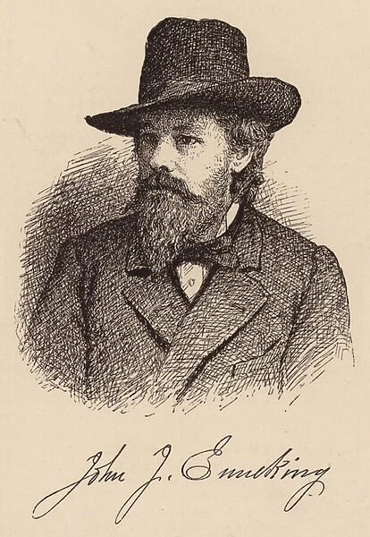 John J Enneking (engraving)