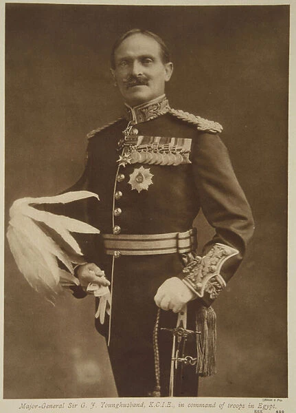 Major-General Sir G. J. Younghusband, 1914-19 (b  /  w photo)