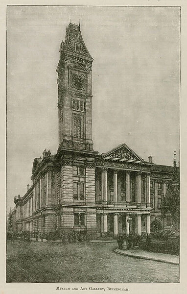 Museum and Art Gallery, Birmingham (engraving)
