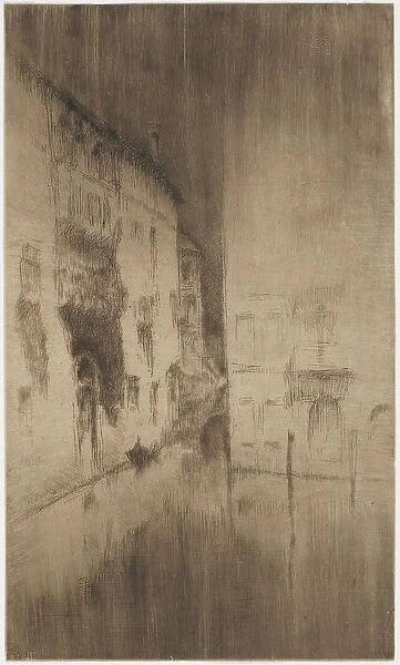 Nocturne: Palaces, 1879-80 (etching & drypoint on paper)