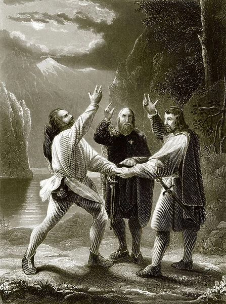 The oath of the three Swiss