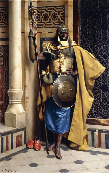 The Palace Guard, 1892 (oil on canvas)
