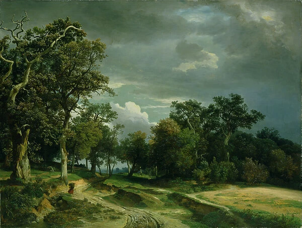 The Path on the Edge of the Wood, c. 1851 (oil on canvas)