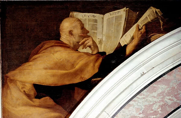 The Prophete Joel Painting by Jusepe de Ribera dit lo Spagnoletto (1591-1652
