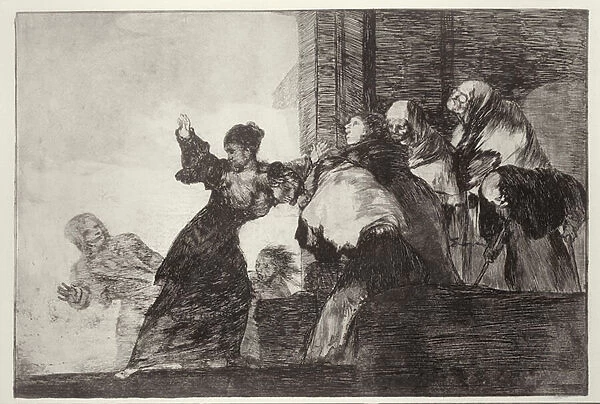 Riddle of the poor, plate 11 of Proverbs, 1819-23, pub. 1864 (etching)