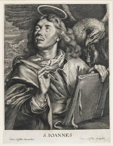 St. John. 883054 St. John by Visscher, Cornelis 