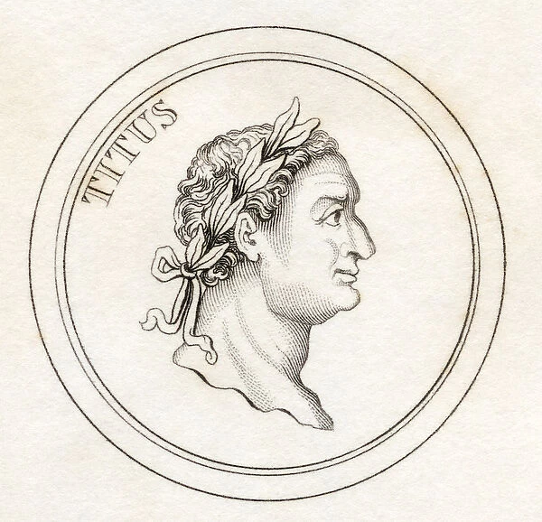 Titus, from Crabbs Historical Dictionary, published 1825 (litho)