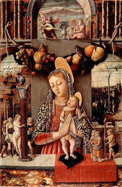 Virgin of Passion Detrempe on wood by Carlo Crivelli (1430  /  35-1494  /  1500) 1460 approx. Dim