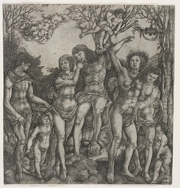 Allegory Carnal Love 1530 Cristofano Robetta