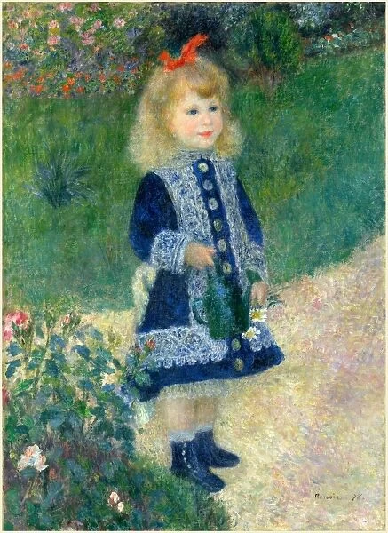 Auguste Renoir, French (1841-1919), A Girl with a Watering Can, 1876, oil on canvas