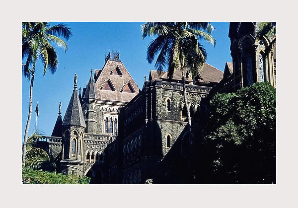 India Mumbai Bombay Victorian Gothic buildings