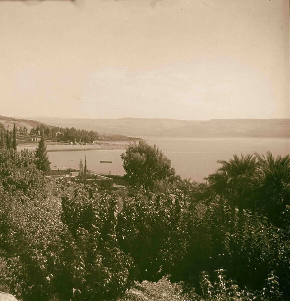 Lake Tiberias 1898 Israel