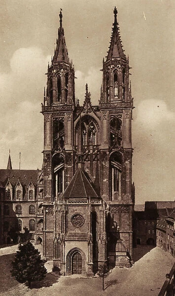 Meissen Cathedral 1919 MeiBen Der Dom Germany