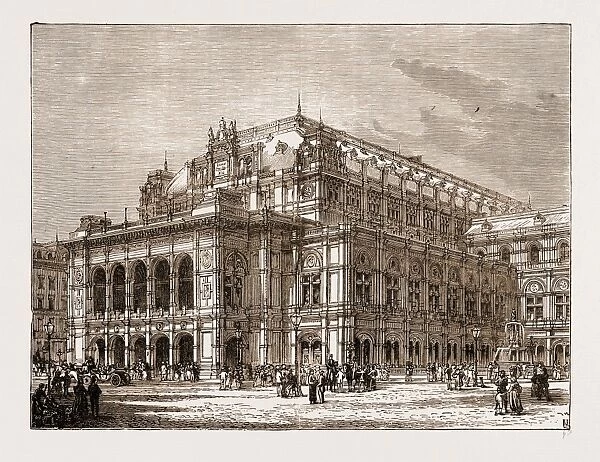 The Opera House, Vienna Austria 1873