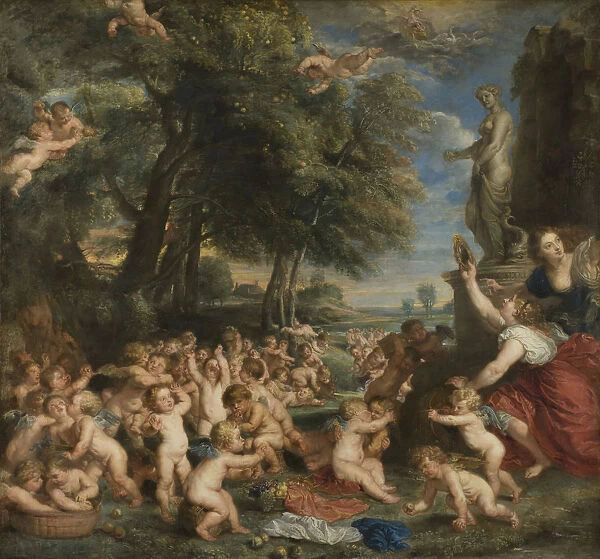 Peter Paul Rubens Worship Venus Offer painting