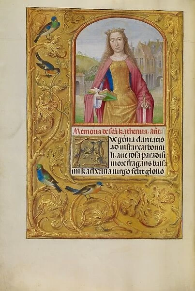 Saint Catherine with a Sword and a Book