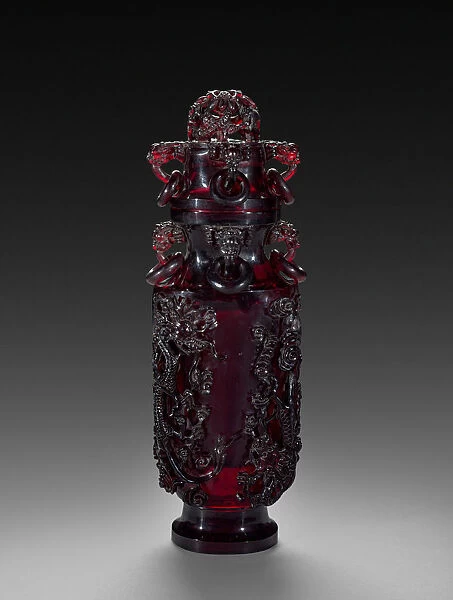 Vase 1735-1795 China Qing dynasty 1644-1912 Qianlong reign