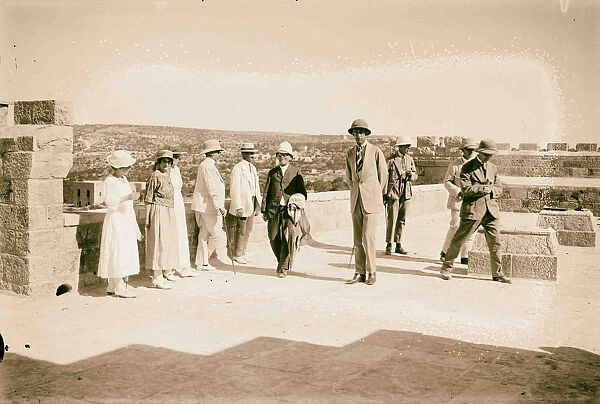 Visit Prince William Sweden Jerusalem 1921 Israel