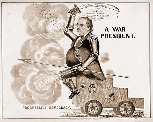 A war president. Progressive democracy; N. Currier (Firm), ; [New York : N. Currier]