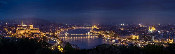 Budapest. The amazing view you get of Budapest from the GellA©rt Hill!. Thomas D Mørkeberg