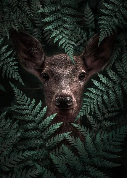 Deer In Ferns